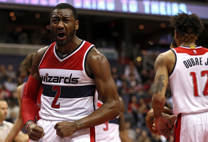 John Wall Washington Wizards x Chicago Bulls NBA (Foto: Patrick Smith/Getty Images) John Wall Washington Wizards x Chicago Bulls NBA (Foto: Patrick Smith/Getty Images)