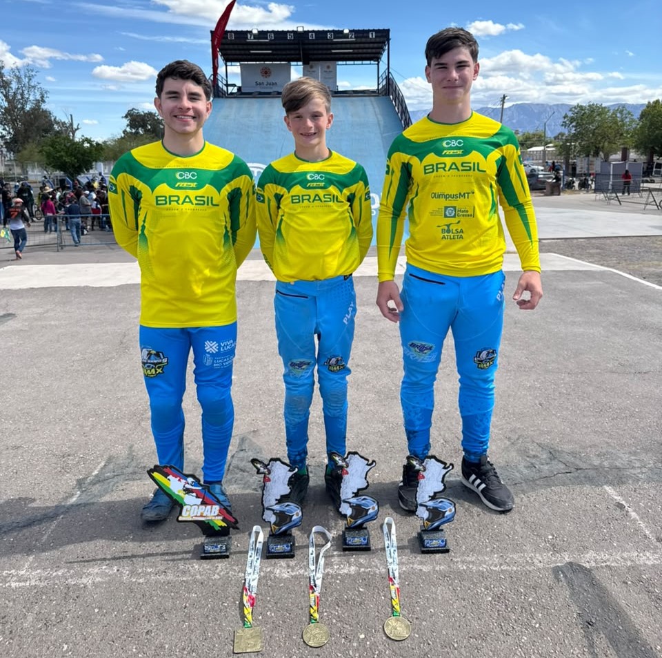 BMX de Lucas do Rio Verde conquista títulos e pódios em competições na Argentina
